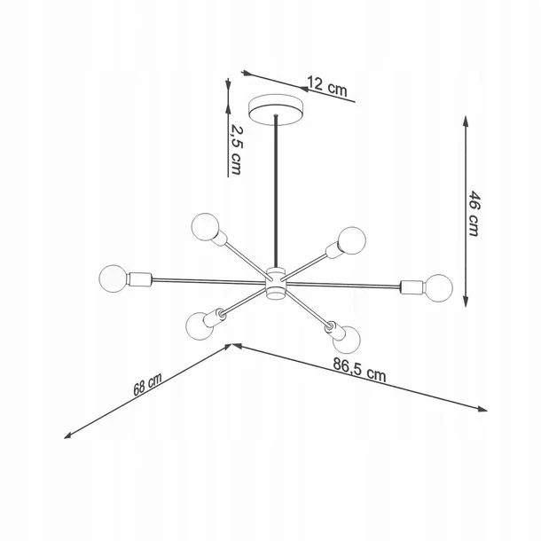zyrandol-lango-6-czarny-dlugosc-wysokosc-46-cm