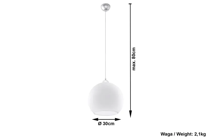 lampa-wiszaca-ball-biala-kolekcja-ball