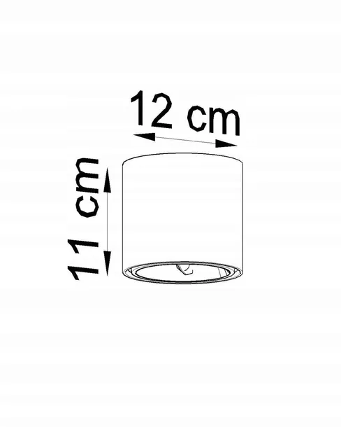 plafon-tiube-bialy-dlugosc-wysokosc-11-cm