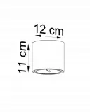 plafon-tiube-bialy-dlugosc-wysokosc-11-cm