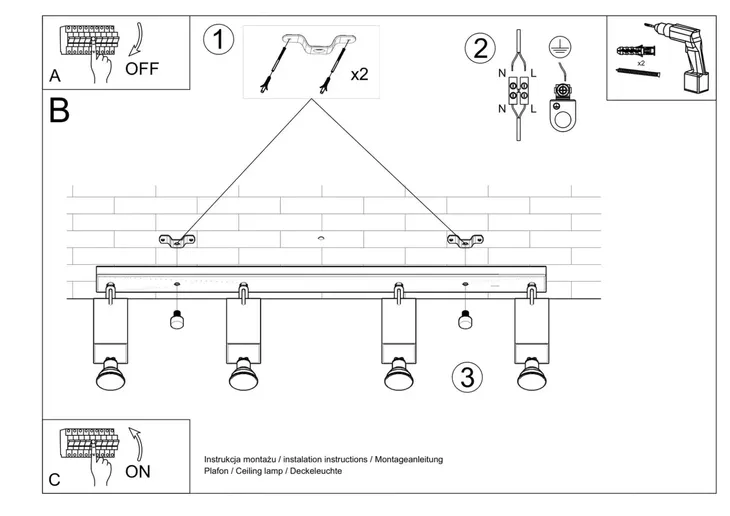 plafon-merida-4l-szary-klasa-efektywnosci-energetycznej-a