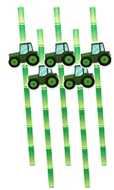 slomki-papierowe-urodzinowe-traktor-farma-zestaw-6-szt-na-urodziny-zielone
