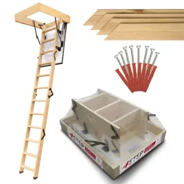 schody-strychowe-4step-greenline-90x55-35mm-105w-m2k-wkrety-listwy-zestaw