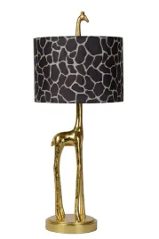 lampa-stolowa-zlota-zyrafa-z-abazurem-w-centki-60-cm-eklektyczna-lucide