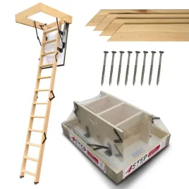 schody-strychowe-4step-greenline-90x55-35mm-105w-m2k-wkrety-listwy-zestaw