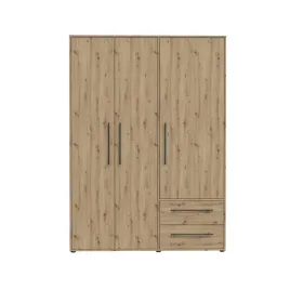 szafa-na-ubrania-140-150-uchylna-szufladami-polkami-do-sypialni-artisan-cm