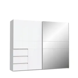 szafa-przesuwna-z-lustrem-szufladami-polkami-do-sypialni-250-cm-na-ubrania