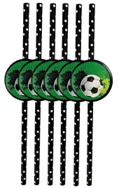 slomki-rurki-papierowe-jednorazowe-pilka-nozna-football-zestaw-6-szt-czarne