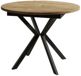 stol-rozkladany-leo-100-140-okragly-metalowe-nogi
