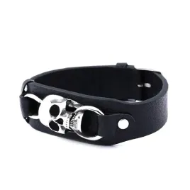 bransoleta-smierc-czaszka-upior-skull-przemijanie-skorzana-punk-rock-klamra