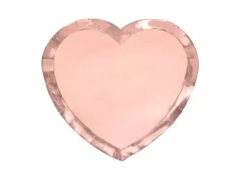talerzyki-serce-rozowe-zloto-21x19cm-na-przyjecie-urodziny-chrzest-rose