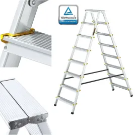 drabina-domowa-aluminiowa-dwustronna-2x8-stopni-drabest-150-kg