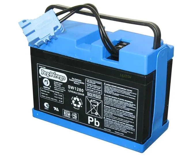 Oryginalny Akumulator Peg Perego 12V 8Ah do Pojazdów 12V