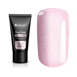 silcare-akrylozel-polygel-acrylgel-uv-led-easy-shape-sugar-pink-sparkle-30g