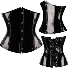 czarny-gorset-lateksowy-wyszczuplajacy-brzuch-pas-body-damskie-latex-m