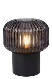 lampa-stolowa-nocna-czarna-z-dymionym-szklanym-kloszem-ozdobna-lucide