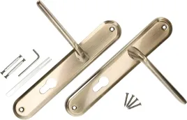 komplet-klamka-drzwiowa-90mm-patyna-dlugi-szyld-na-wkladke-do-drzwi