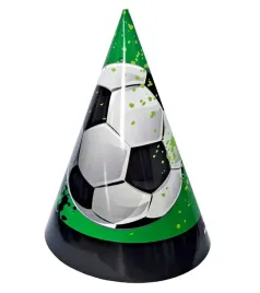 czapeczki-papierowe-urodzinowe-pilka-nozna-football-6szt-czapka-na-urodziny