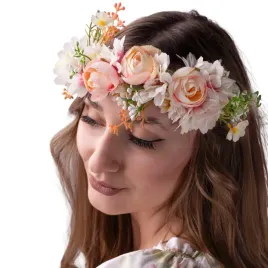 wianek-na-glowe-kwiaty-jasne-rozowe-boho-slub-panienski-uniwersalny
