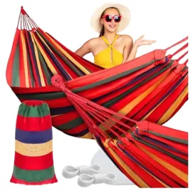 duzy-hamak-jednoosobowy-200-x-90-cm-hamak-turystyczny-1-osobowy-red-120-kg