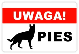 duza-naklejka-informacyjna-ostrzegawcza-uwaga-pies-na-ogrodzenie-30x20-cm