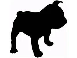naklejka-na-sciane-dekoracja-do-salonu-pies-piesek-buldog-35-cm