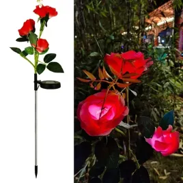 ogrodowa-lampa-solarna-wbijana-led-roza-kwiat