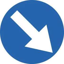 naklejka-informacyjna-omijac-z-prawej-lewej-10-cm