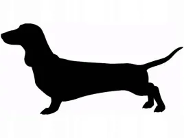 naklejka-dekoracyjna-na-sciane-pies-piesek-dla-dzieci-jamnik-25-cm