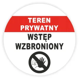naklejka-wstep-wzbroniony-teren-prywatny-okragla-na-drzwi-wejscie-10-cm
