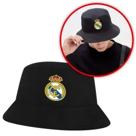 smieszny-kapelusz-rybacki-bucket-hat-czarny-z-nadrukiem-real-madrid