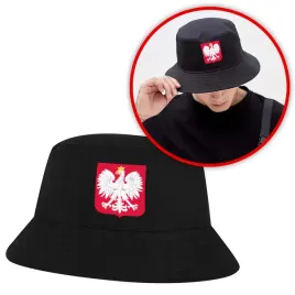 smieszny-kapelusz-rybacki-bucket-hat-czarny-z-nadrukiem-polska