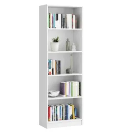 regal-na-ksiazki-bialy-5-polek-60-cm-segregatory