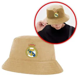 smieszny-kapelusz-rybacki-bucket-hat-bez-khaki-z-nadrukiem-real-madrid