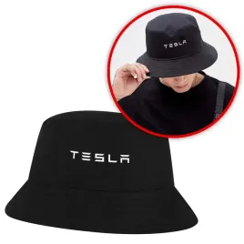 smieszny-kapelusz-rybacki-bucket-hat-czarny-z-nadrukiem-tesla