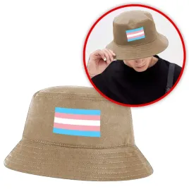 smieszny-kapelusz-rybacki-bucket-hat-bez-khaki-z-nadrukiem-transgender