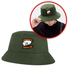 smieszny-kapelusz-rybacki-bucket-hat-zielony-oliwkowy-virtus-pro