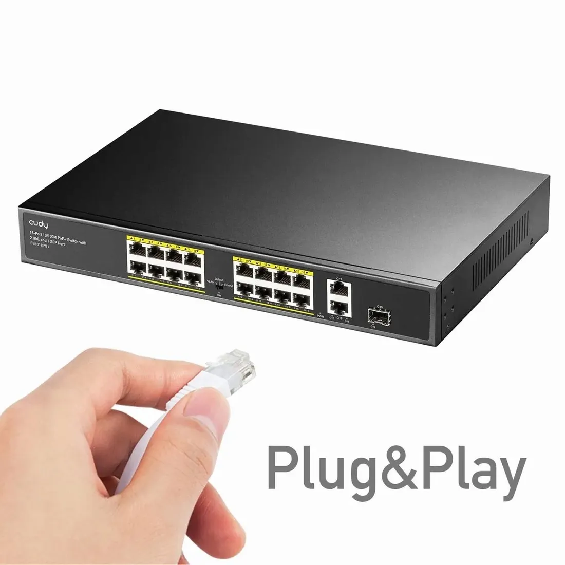 switch-cudy-fs1018ps1-16-portow-stan-nowy
