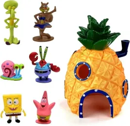 figurki-do-akwarium-domek-ananas-sponge-bob-zestaw-7-szt