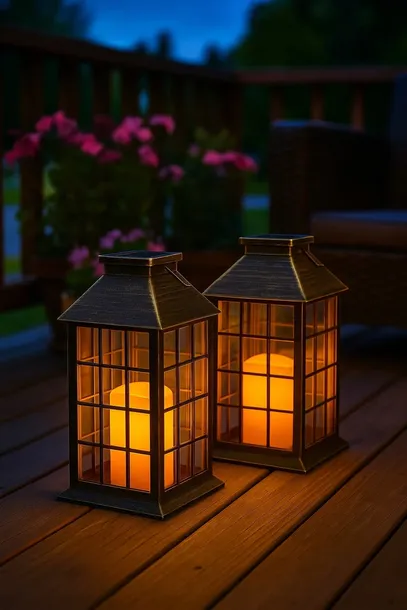 komplet-2x-latarenka-ogrodowa-led-solarna-lampion-latarnia-znicz-stan-nowy-zasilanie-solarne