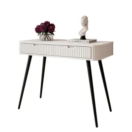 minimalistyczna-konsola-zaira-k103-biala-na-czarnych-nogach