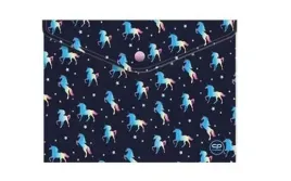 coolpack-pastel-koperta-na-dokumenty-a4-na-zatrzask-unicorn-blue