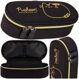 pusheen-piornik-szkolny-saszetka-usztywniona-gold-zloty-kotek-majewski
