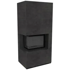 kominek-modulowy-floki-box-lewy-8-kw-fi-160-fokos-grafite-czarne-wylozenie