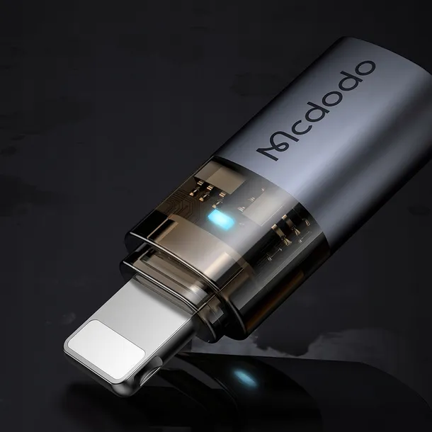 mcdodo-adapter-przejsciowka-usb-c-usb-typ-c-do-lightning-iphone-13-14-led-stan-nowy-stan-opakowania-oryginalne
