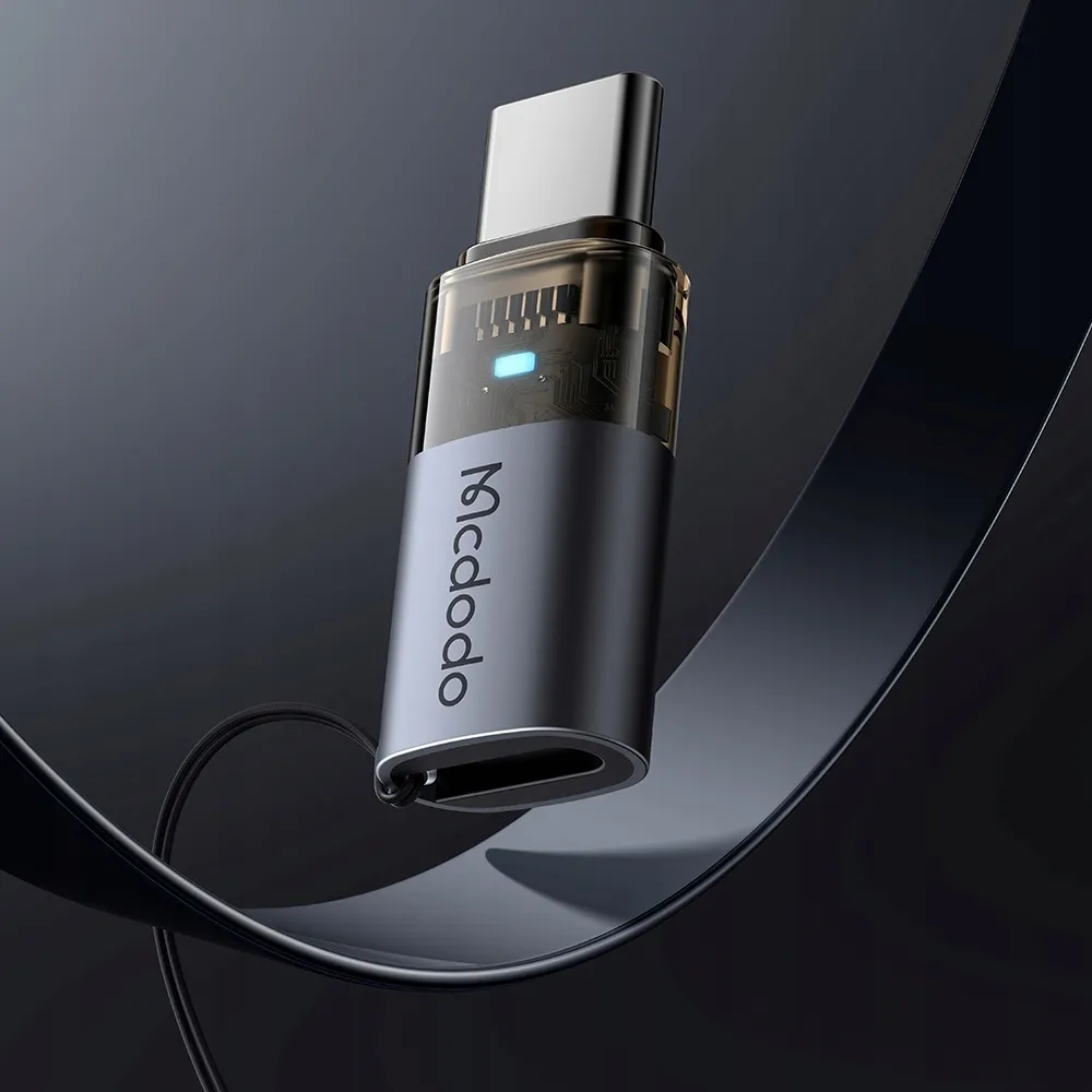 mcdodo-adapter-przejsciowka-usb-c-usb-typ-c-do-lightning-iphone-17-pro-led-stan-nowy