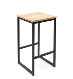 hoker-stolek-barowy-industrialny-metalowy-drewniane-siedzisko-62-cm