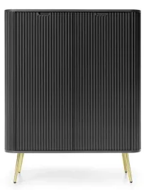czarna-komoda-103-cm-okragle-boki-frezowane-fronty-nogi-metal-zlote-vella