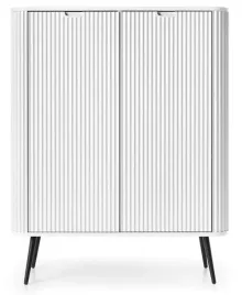 biala-komoda-103-cm-okragle-boki-frezowane-fronty-nogi-metal-czarne-vella