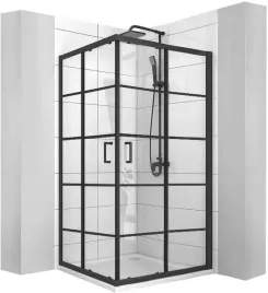 kabina-delta-prysznicowa-czarna-90x90-cm-przesuwna